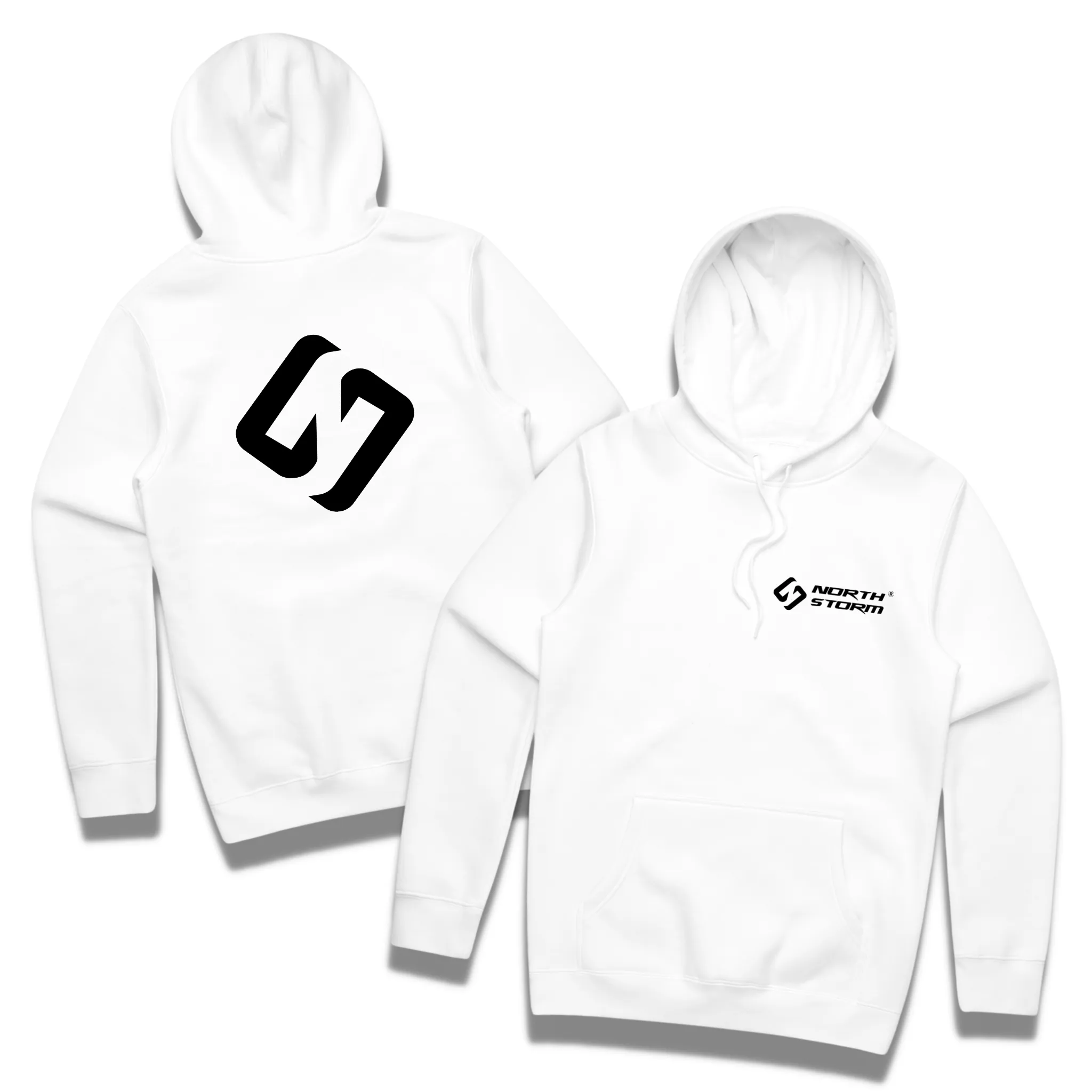 Unisex North Storm® Fresh White Hoodie Jumper