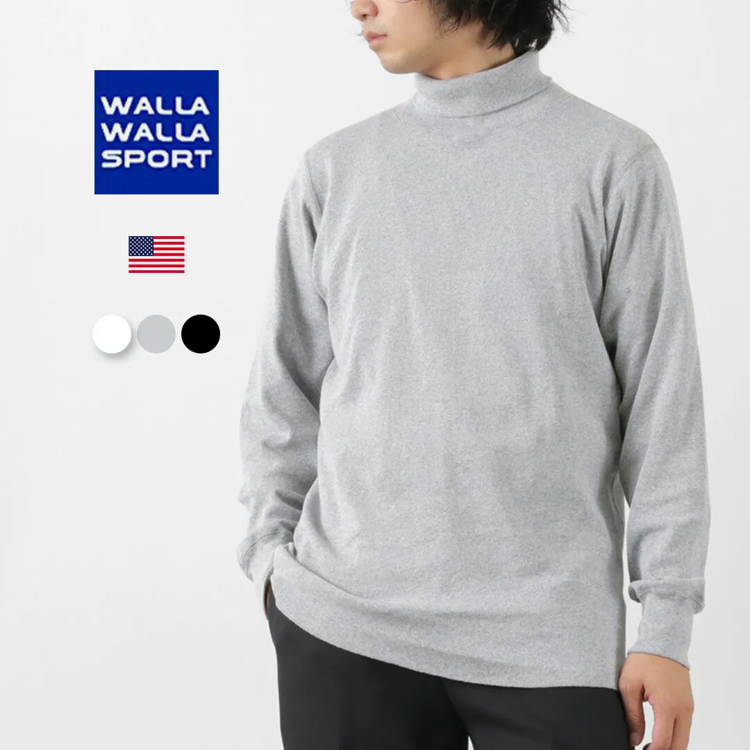 WALLA WALLA SPORT / 1ÁE Ribbed Turtleneck T-shirt