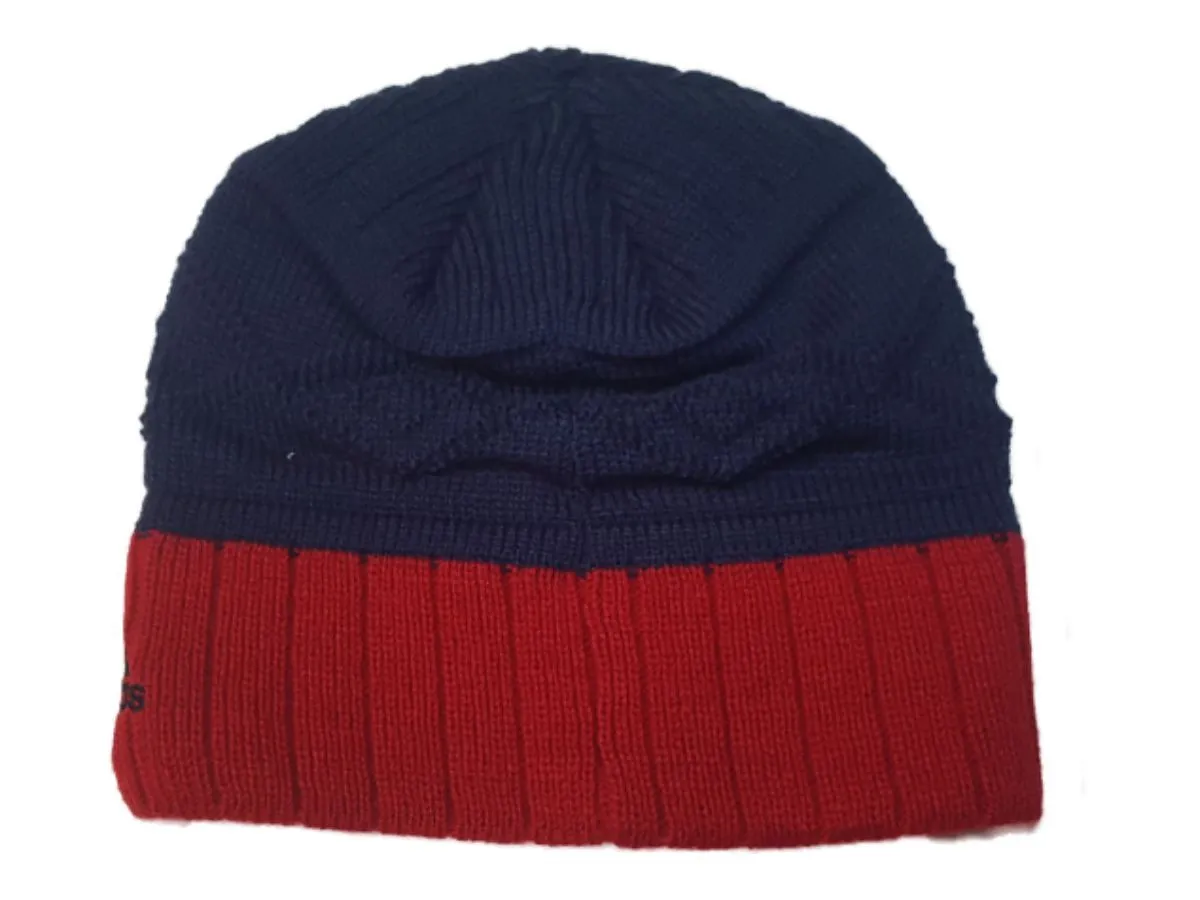 Washington Wizards Adidas Red and Blue Acrylic Knit Skull Beanie Hat Cap