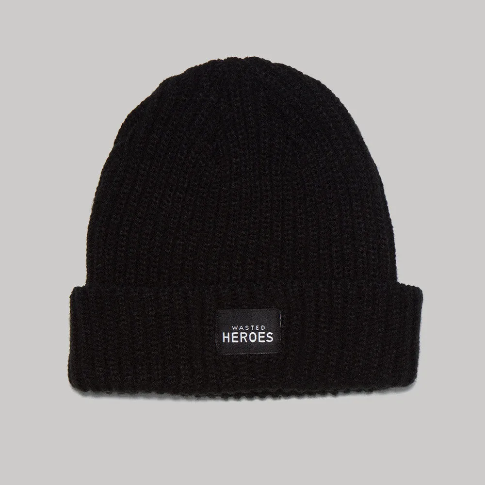 Wasted Heroes - Trawler Beanie - Black