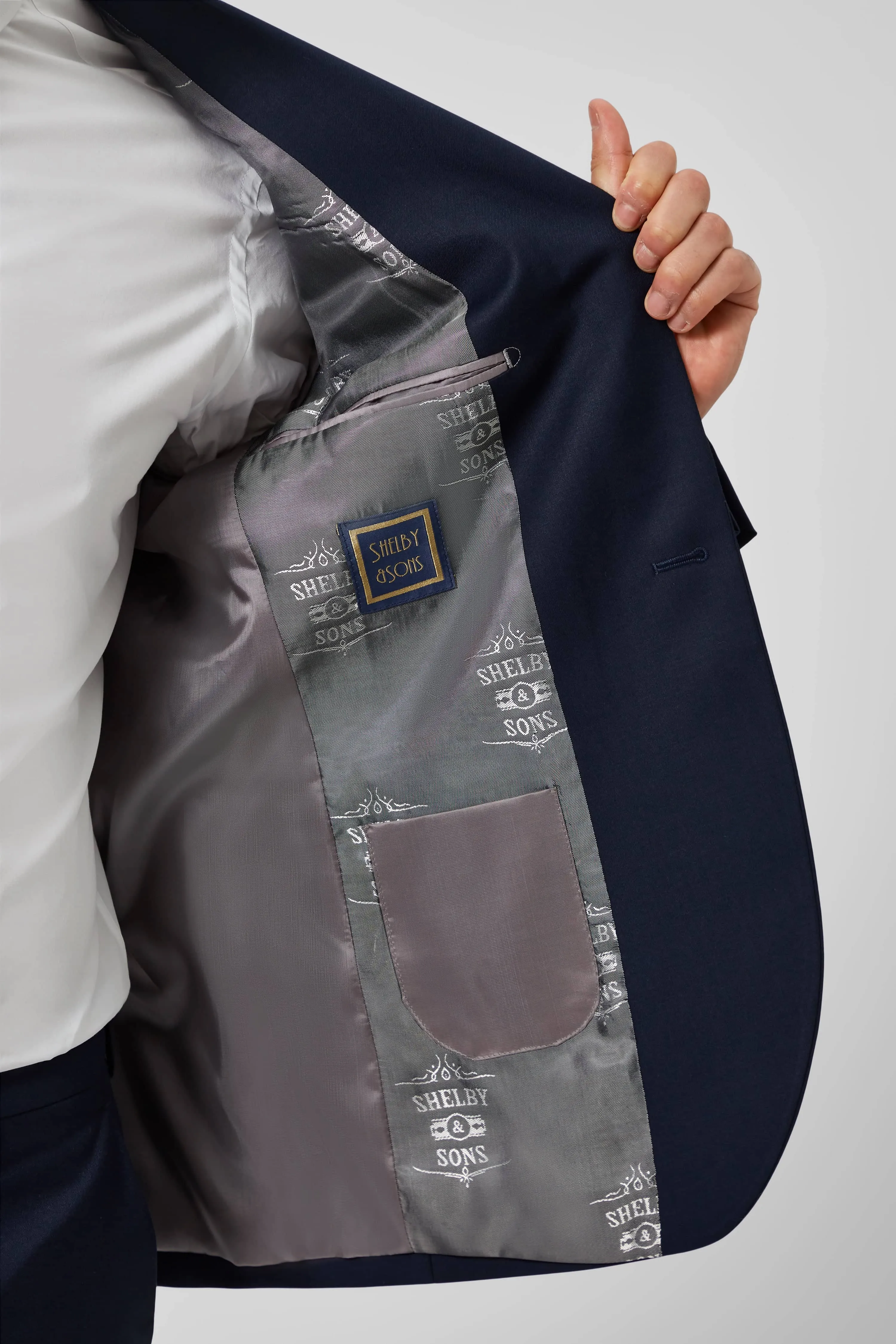 Wilson Slim Fit Navy Jacket - ARCHIVE