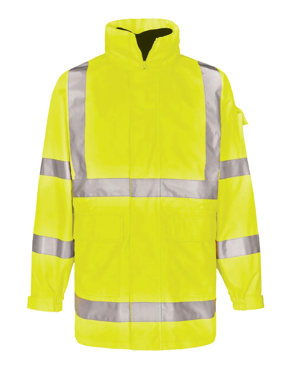 Winning Spirit VIC Rail Hi Vis 3 in 1 Safety Jacket and Vest - Unisex (SW77)