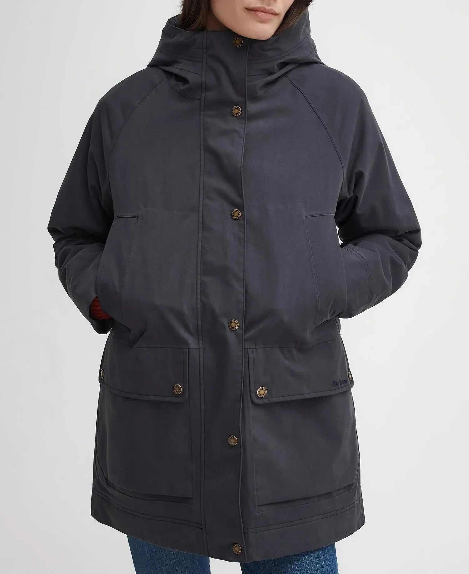 Winter Beadnell Waterproof Jacket - Dark Navy/Classic