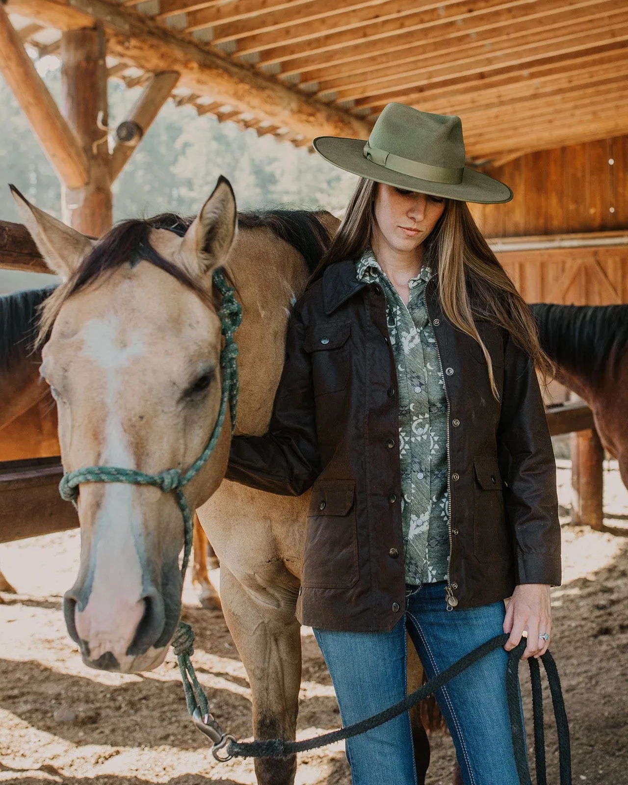 Women’s Oilskin Gidley Jacket