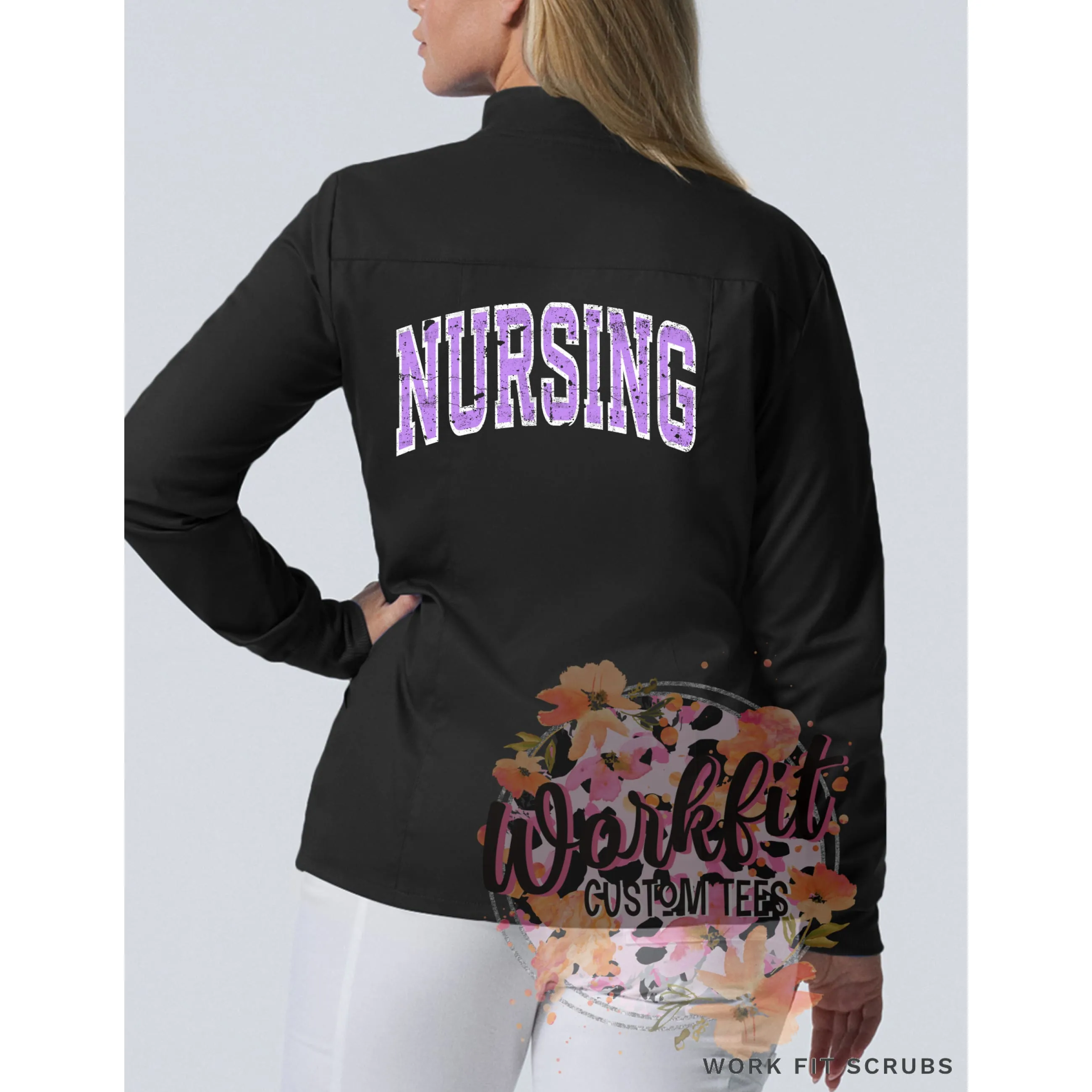 Women’s Warm up 3 pocket jacket- Windsor Regional Hospital