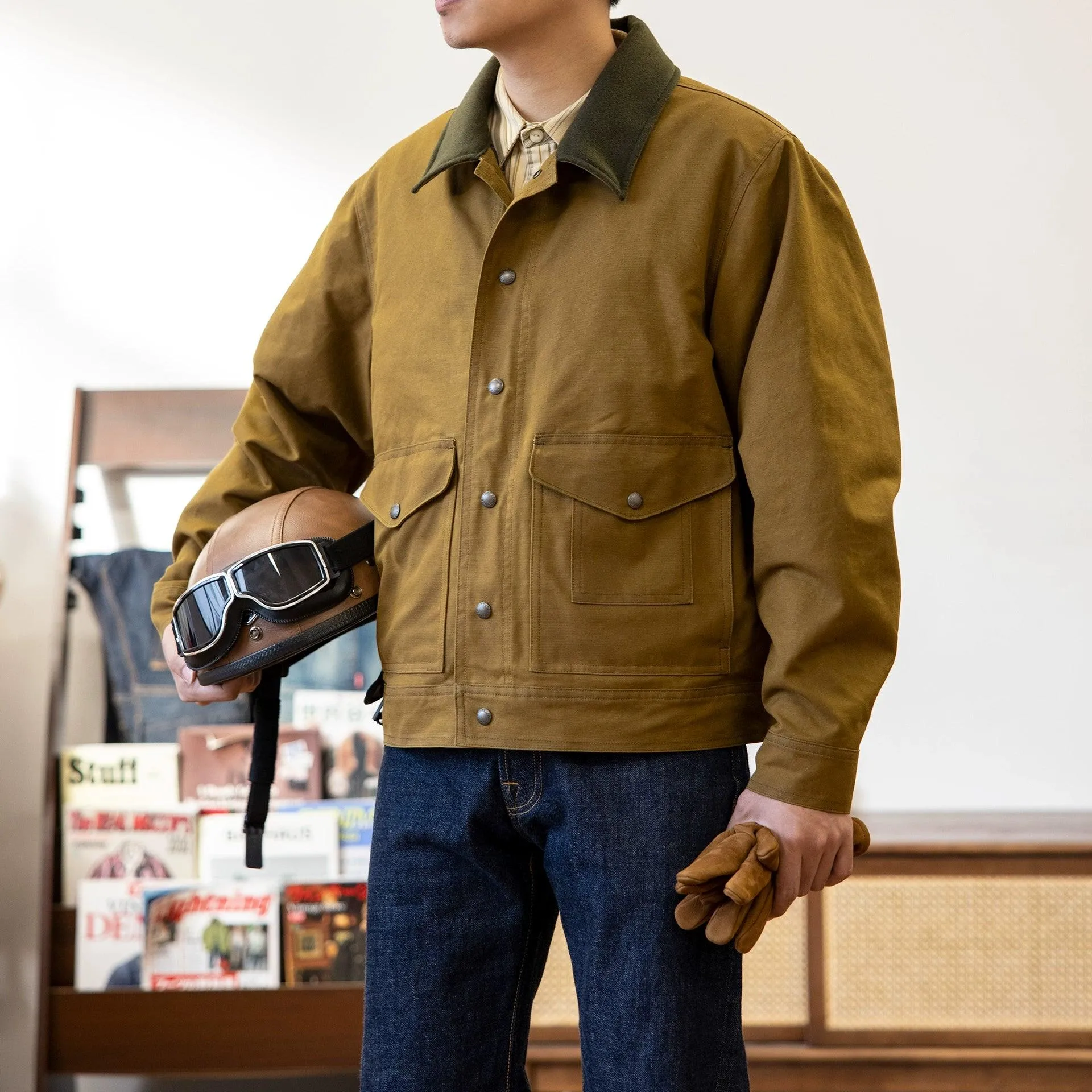 WORKWEAR WAXED JACKET KINGSTON