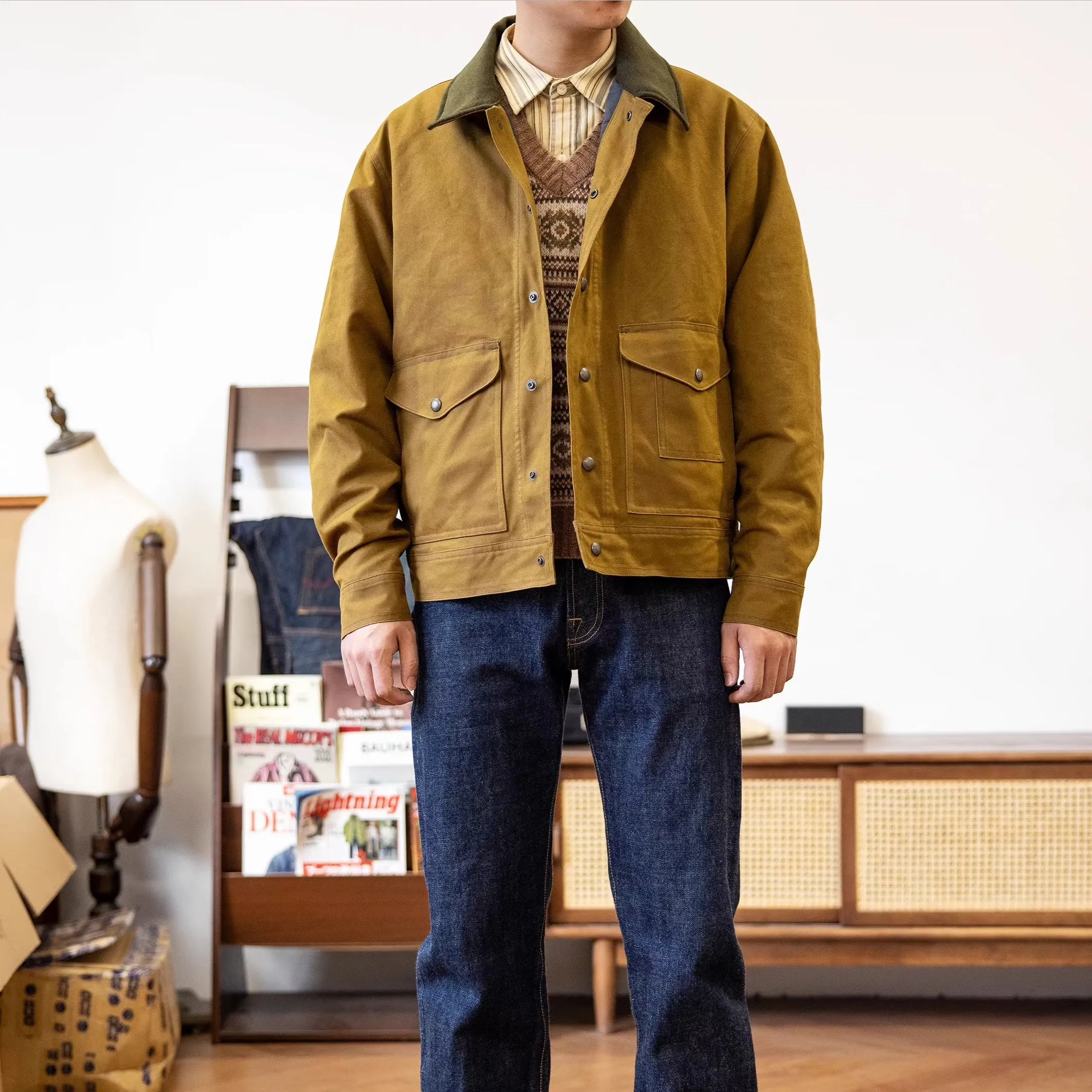 WORKWEAR WAXED JACKET KINGSTON