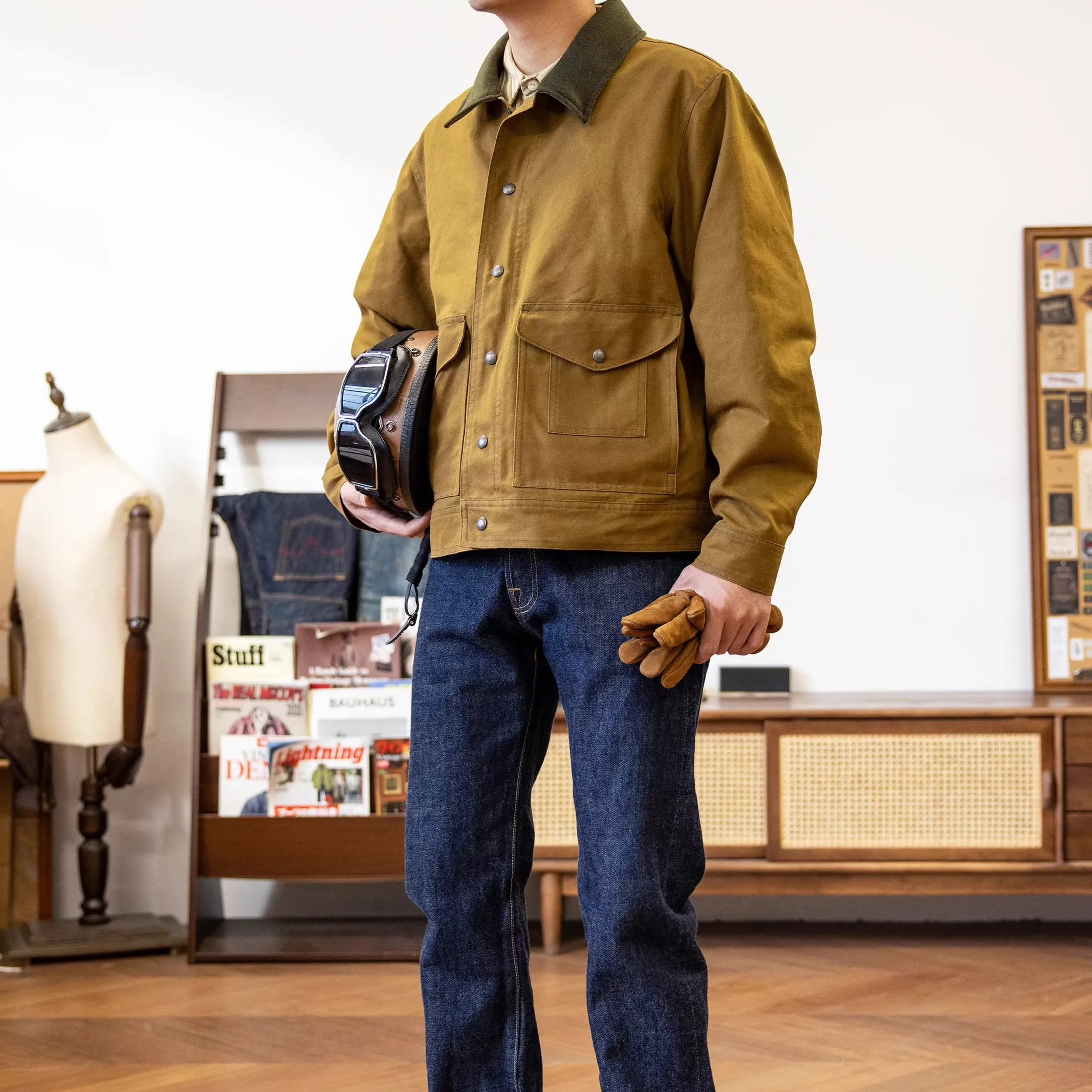 WORKWEAR WAXED JACKET KINGSTON